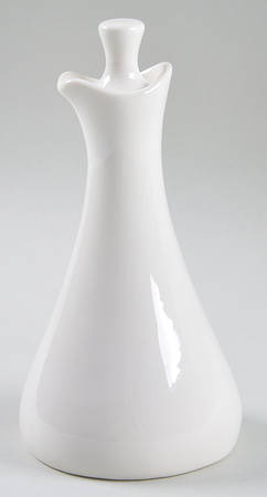 Bridal White Oil Or Vinegar Cruet and Stopper