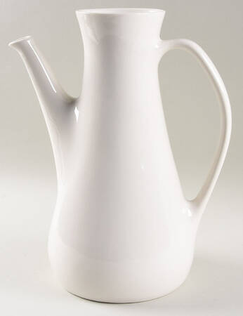 Bridal White Coffee Pot No Lid