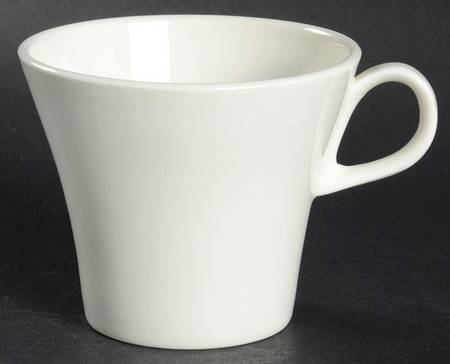 Bridal White Flat Cup