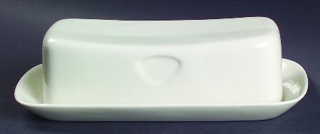 Bridal White 1/4 Lb Covered Butter