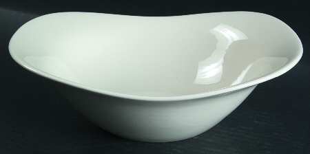 Bridal White 9" Round Vegetable Bowl