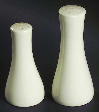 Bridal White Salt & Pepper Set