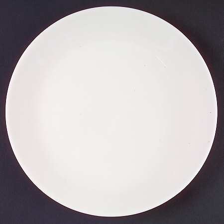 Bridal White Salad Plate
