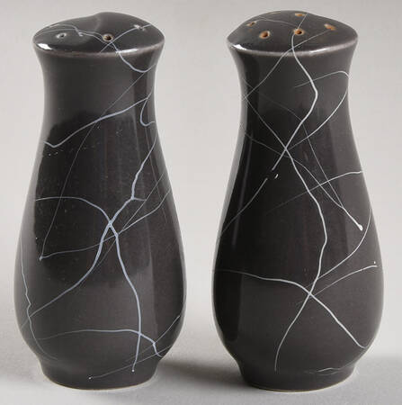 Carrara Modern Gray Salt & Pepper Set