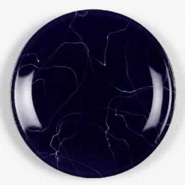 Carrara Modern Gray Salad Plate