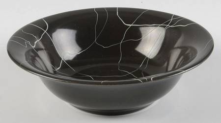 Carrara Modern Gray Coupe Cereal Bowl