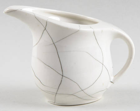 Carrara Modern White Creamer