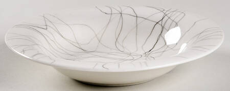 Carrara Modern White Fruit/Dessert (Sauce) Bowl