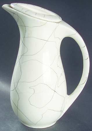 Carrara Modern White Coffee Pot & Lid