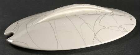 Carrara Modern White Lid for Oval Tureen