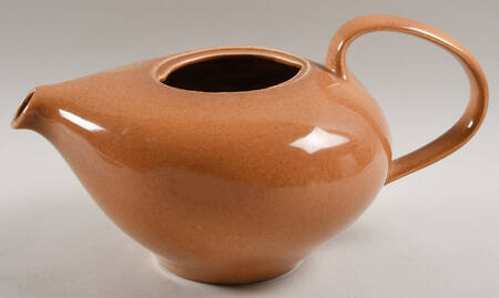 Casual Apricot Teapot No Lid