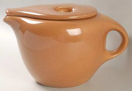 Casual Apricot After Dinner Coffee Pot & Lid