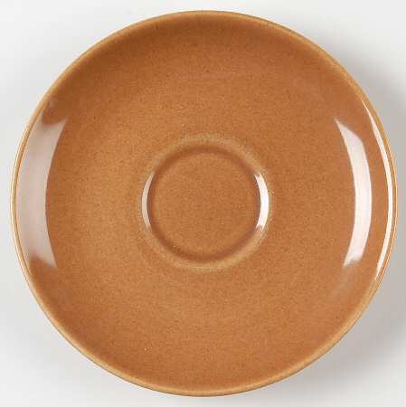 Casual Apricot Saucer for Flat Cup
