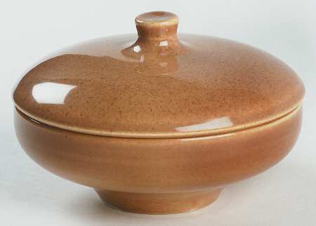 Casual Apricot Redesign Sugar Bowl & Lid (Fruit/Dessert Bowl)