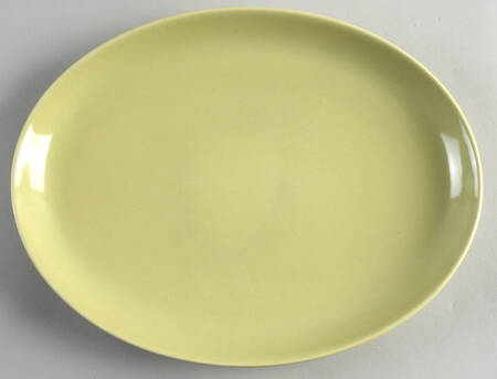 Casual Avocado 12" Oval Serving Platter