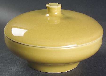 Casual Avocado Redesign Sugar Bowl & Lid (Fruit/Dessert Bowl)