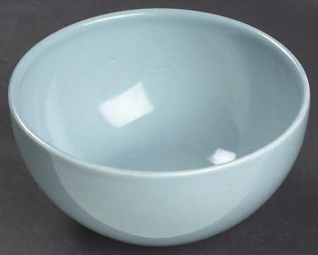 Casual Blue Coupe Soup Bowl