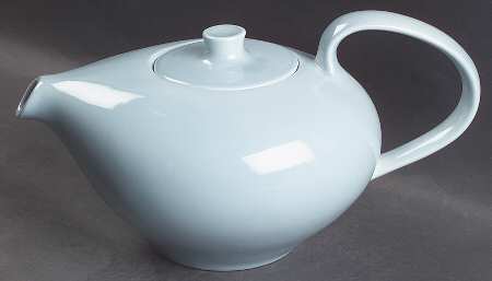 Casual Blue Teapot & Lid