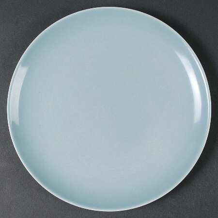 Casual Blue Luncheon Plate