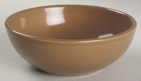 Casual Brown Coupe Cereal Bowl