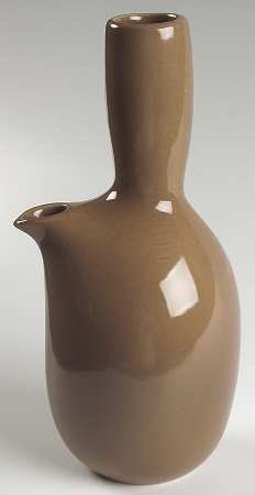 Casual Brown Open Carafe