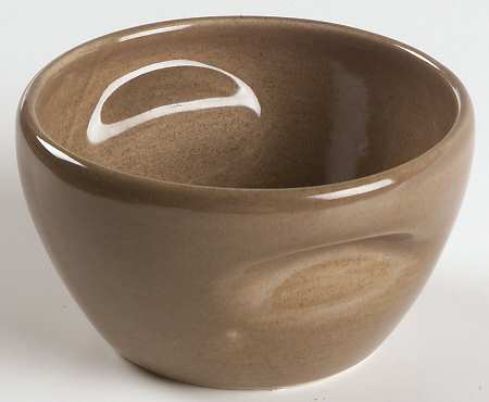 Casual Brown Open Sugar Bowl
