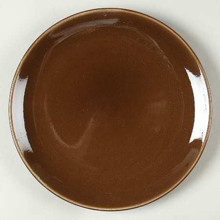 Casual Brown Luncheon Plate