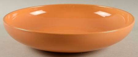 Casual Cantaloupe 10" Round Vegetable Bowl