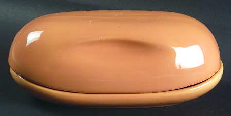 Casual Cantaloupe 1/2 Pound Butter & Relish/Butter Tray