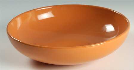 Casual Cantaloupe 8" Round Vegetable Bowl