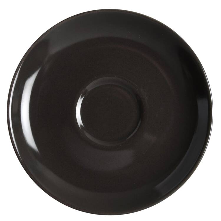 Casual Charcoal Saucer for Flat Cup