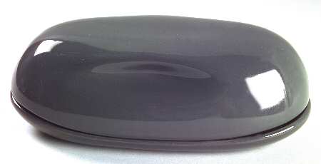 Casual Charcoal 1/2 Pound Butter & Relish/Butter Tray