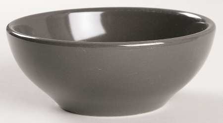 Casual Charcoal Coupe Cereal Bowl