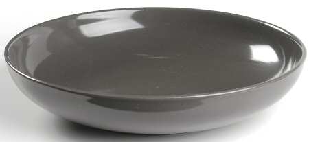 Casual Charcoal 10" Round Vegetable Bowl