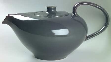 Casual Charcoal Teapot & Lid