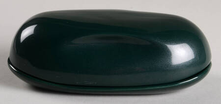 Casual Dark Green 1/2 Pound Butter & Relish/Butter Tray