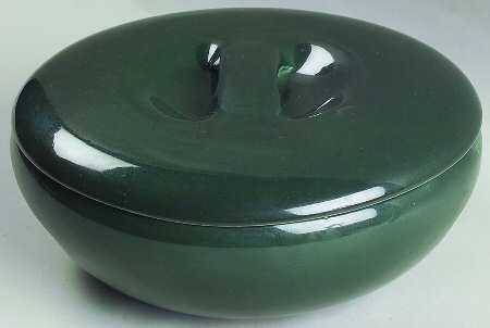 Casual Dark Green 2 Qt Covered Casserole with Recess Lid