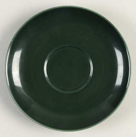 Casual Dark Green Underplate for Gravy Boat (Soup Base)