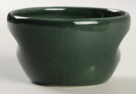 Casual Dark Green Open Sugar Bowl