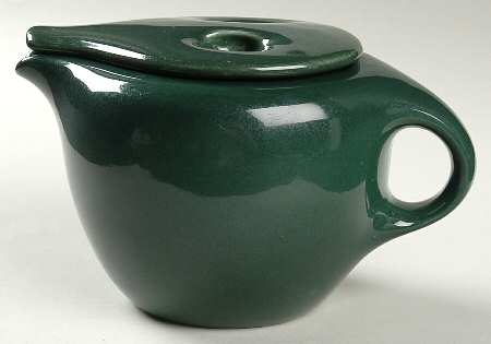 Casual Dark Green After Dinner Coffee Pot & Lid