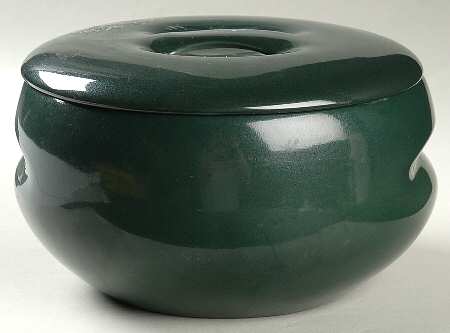 Casual Dark Green 4 Qt Covered Casserole & Recess Lid