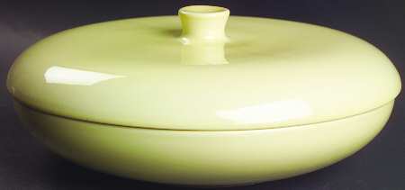 Casual Lemon Round Covered Vegetable Bowl(RV10 Base & Knob Lid)