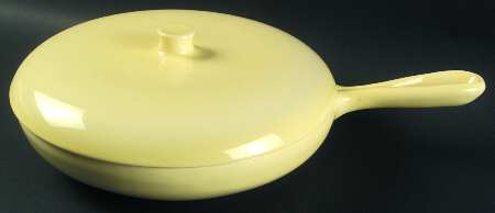 Casual Lemon 10" Skillet W/Knob Lid