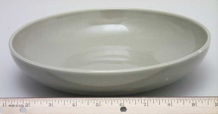 Casual Oyster 10" Large Salad Serving Bowl