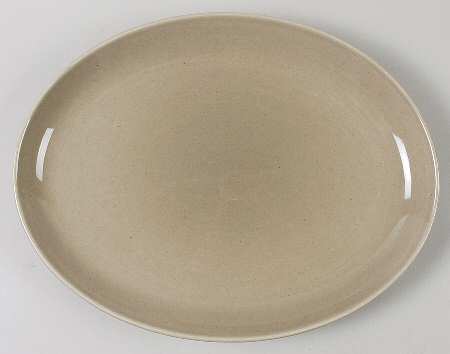Casual Oyster 12" Oval Serving Platter