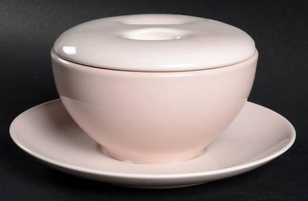 Casual Pink Gravy & Lid w/Underplate (Soup Base)