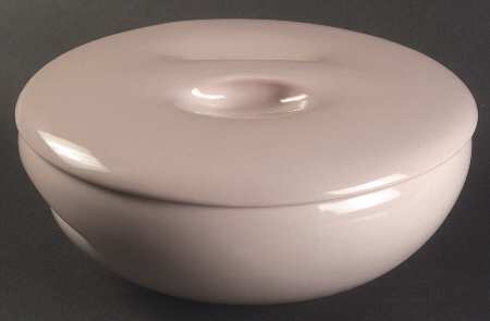 Casual Pink 2 Qt Covered Casserole with Recess Lid
