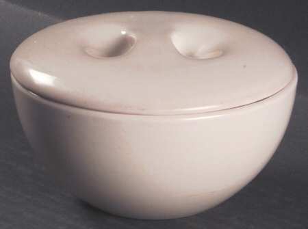 Casual Pink Covered Soup Bowl with Coupe Soup Bowl Base