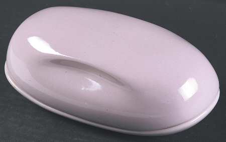 Casual Pink 1/2 Pound Butter & Relish/Butter Tray