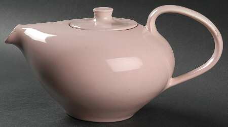 Casual Pink Teapot & Lid